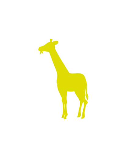 Adesivo Giraffa