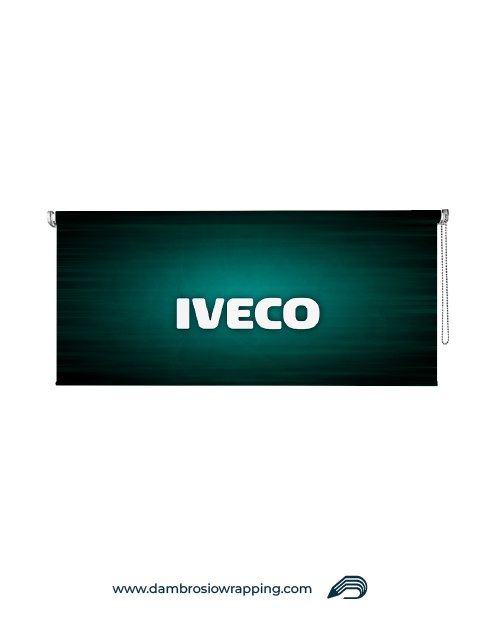 Tenda a rullo oscurante - IVECO Verde Profondo